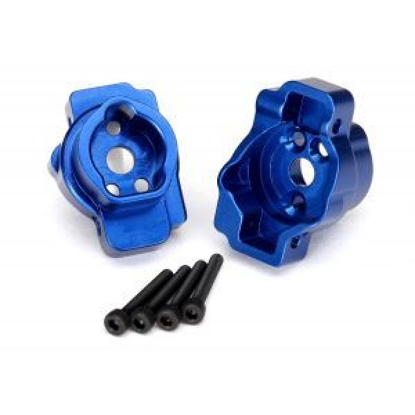 Traxxas PORTAL AXLE MOUNT REAR BLUE