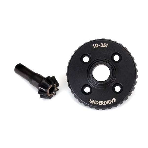 Traxxas Differential Ring Gear/ Pinion Gear, Differential (Underdrive, Machined)
