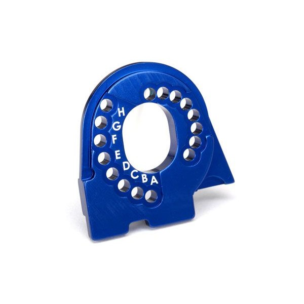 Traxxas Motor Mount Plate, 6061-T6 Aluminum, Blue