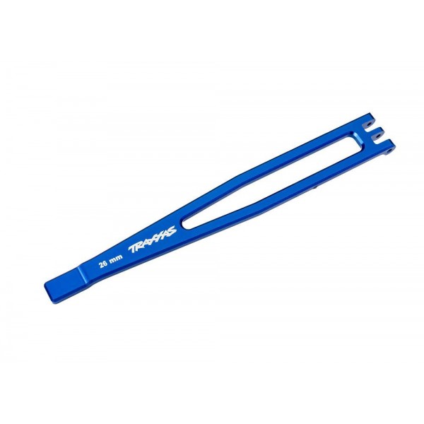 Traxxas BATT HOLD DOWN ALUM BLUE