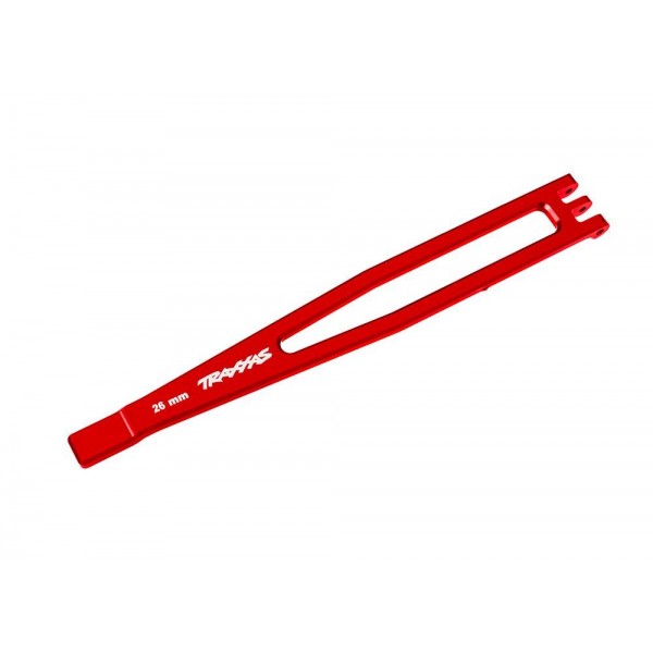 Traxxas BATT HOLD DOWN ALUM RED