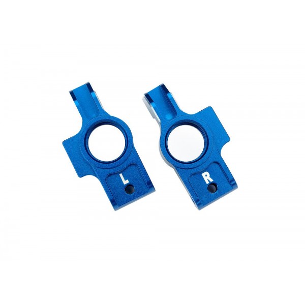 Traxxas STUB AXLE CARRIERS ALUM BLUE