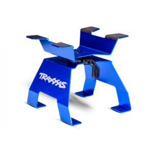 Traxxas RC car/truck stand, X-Trucks, blue