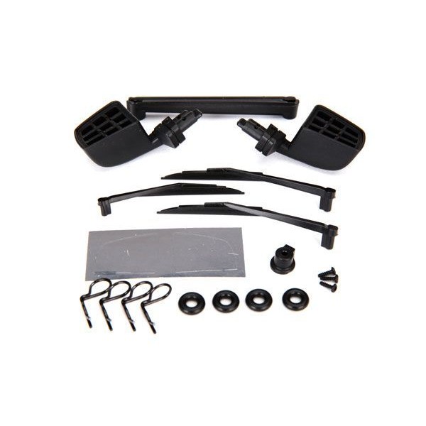Traxxas Side Mirrors & Wipers (Mercedes Benz)