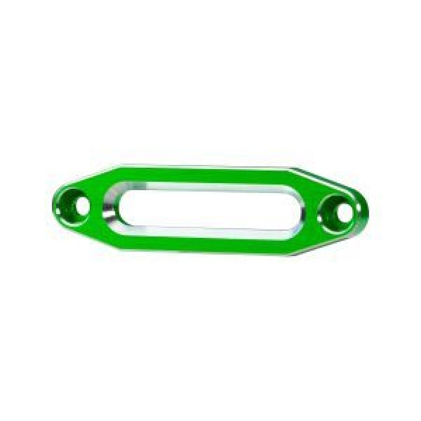 Traxxas Fairlead, winch, aluminum (green-anodized) (use with front bumpers #8865, 8866, 8867, 8869, or 9224)
