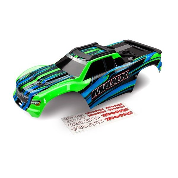 traxxas maxx 4s green