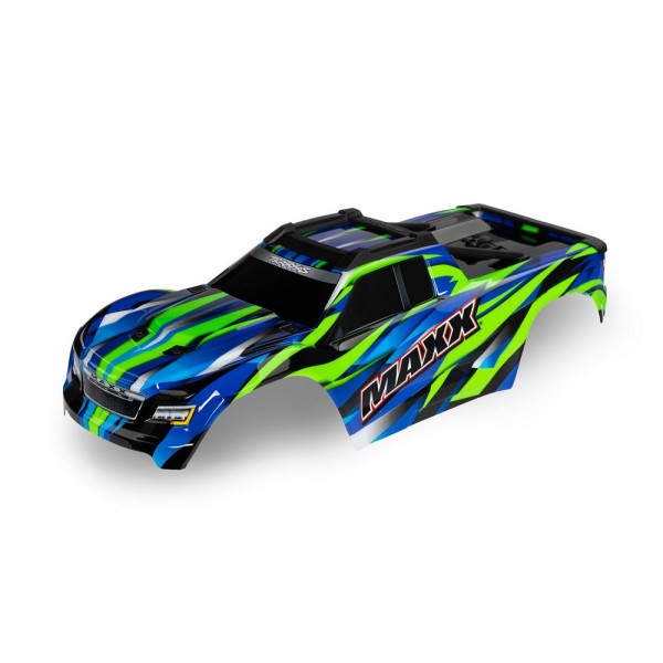 Traxxas Body, Maxx, Green (Extended Chassis)