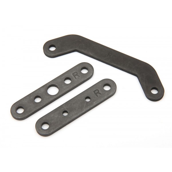 Traxxas Steel Rear Bulkhead Tie Bar, Upper/Lower
