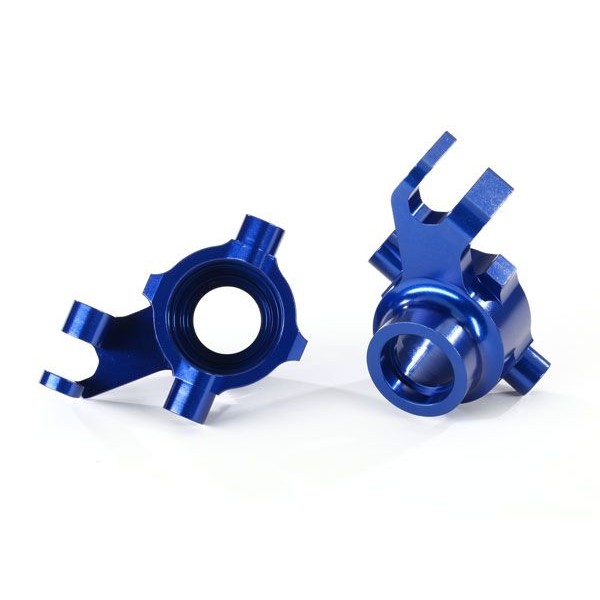 Traxxas Aluminum Steering Blocks, Left & Right, Blue (2)