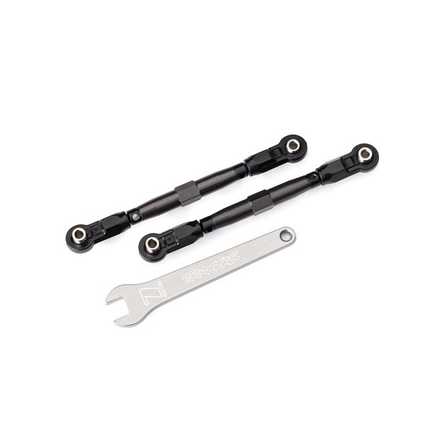 Traxxas Maxx Aluminum Front Toe Links, Gray (2)