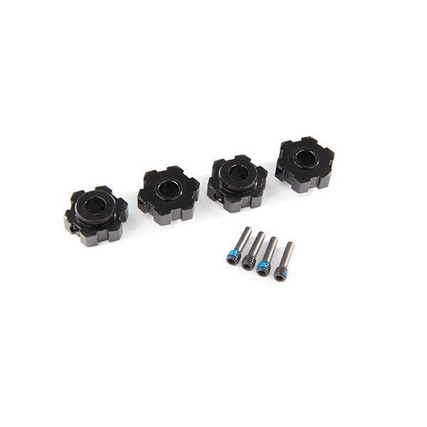 Traxxas Wheel hubs, hex (2)/ 2.5x12 pins (2)
