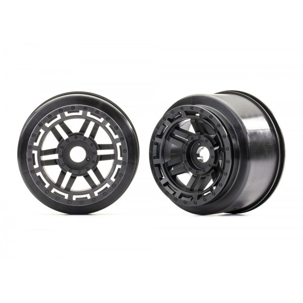 Traxxas Black Wheels (Maxx) (2)