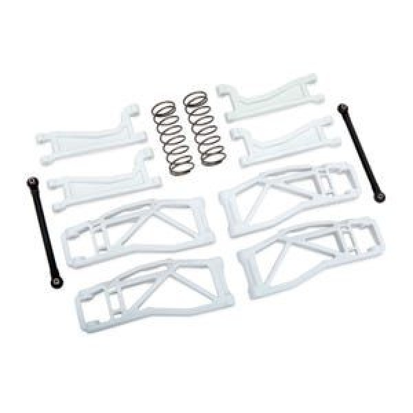 Traxxas Suspension kit, WideMaxx, white