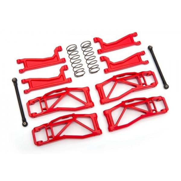 Traxxas Suspension kit, WideMaxx, red