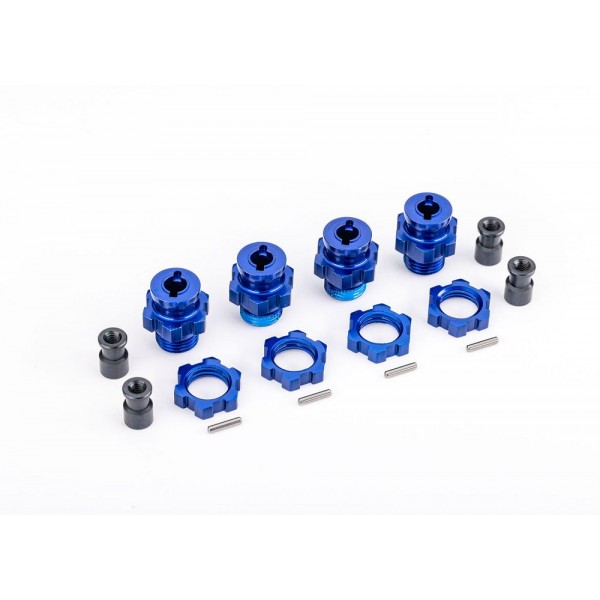 Traxxas 17MM WHEEL HUBS/NUTS HD BLUE