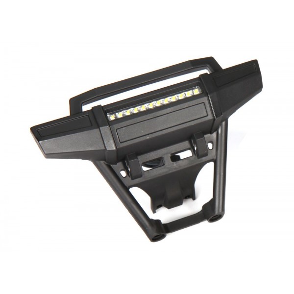 Traxxas Bumper, front (with LED lights) (replacement for #9035 front bumper)
