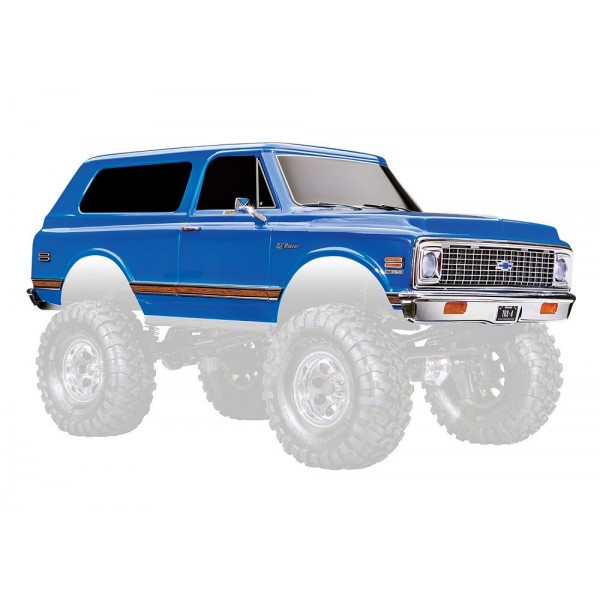 Traxxas BODY 72 BLAZER COMPLETE BLUE