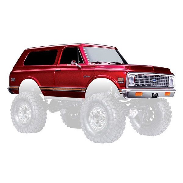 Traxxas BODY CHEVROLET 72 BLAZER RED