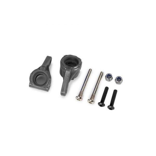 Traxxas Left and Right Steering Blocks, Gray