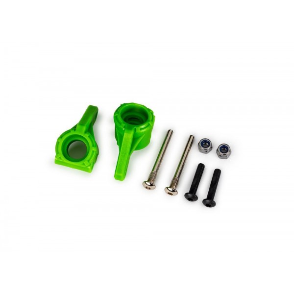 Traxxas STEERING BLOCKS GREEN L&R
