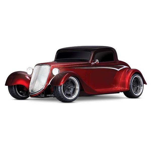 Traxxas Factory Five '33 Hot Rod 1/10 AWD Coupe Supercar, Red/Black