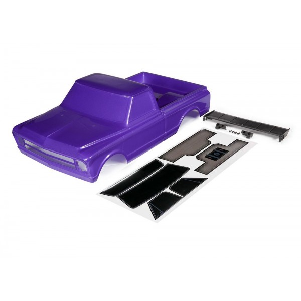 Traxxas Chevrolet C10 Painted Body, Wing & Decals, Purple