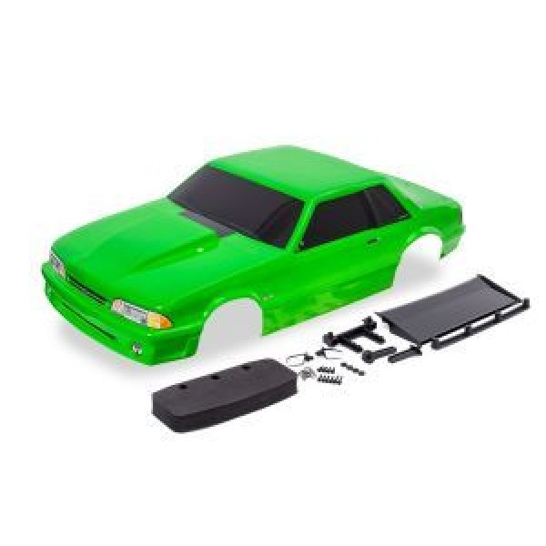 Traxxas Body, Ford Mustang, Fox Body, green 