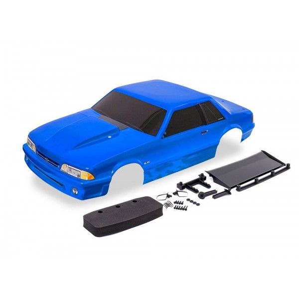 Traxxas BODY MUSTANG FOX BLUE