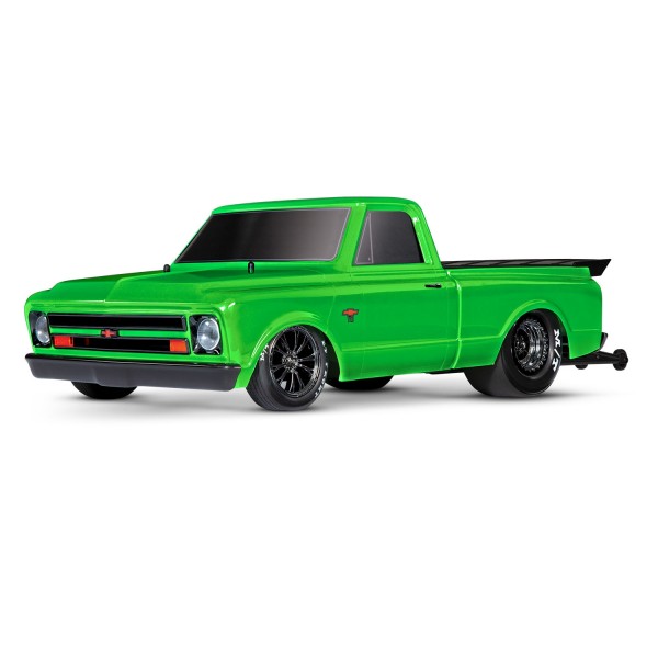 Traxxas C10 Drag Slash Heavy Duty 1/10 Brushless Drag Truck, Green