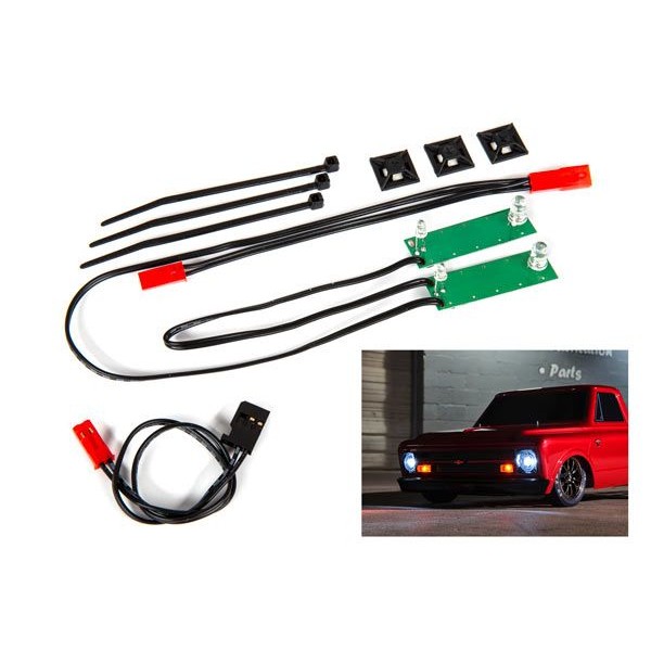 Traxxas Front LED Light Set, Complete With Harness, White