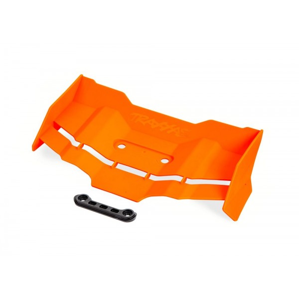 Traxxas Wing/ Wing Washer, Orange (Sledge)