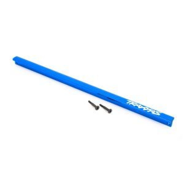 Traxxas Aluminum Chassis brace (T-Bar), blue (Sledge)