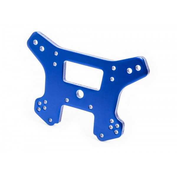 Traxxas Front Shock Tower, 6061-T6 Aluminum, Blue (Sledge)