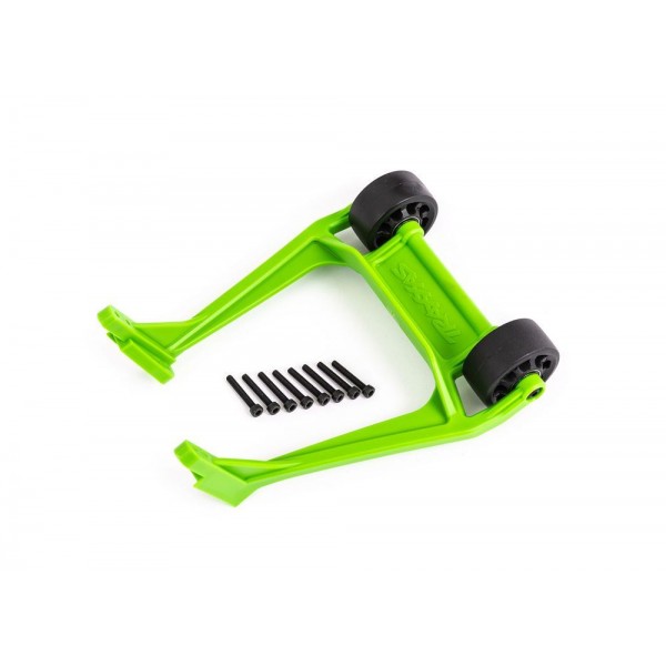 Traxxas Assembled Wheelie Bar, Green (Sledge)