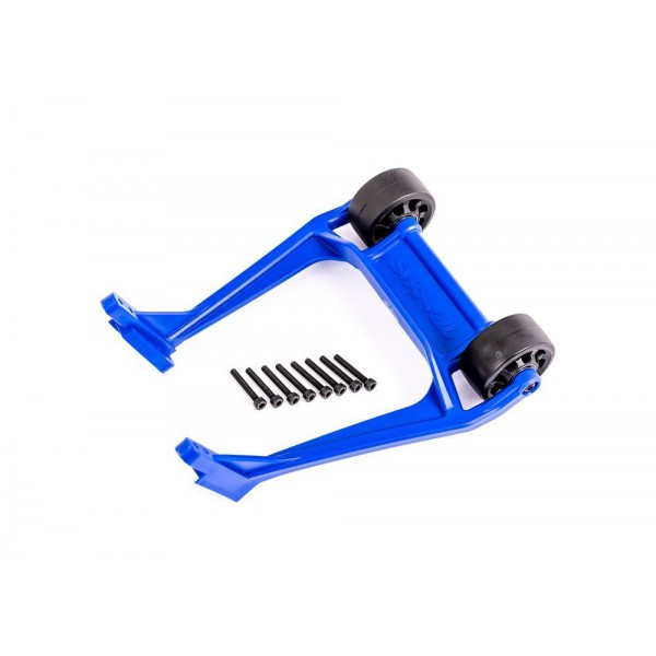 Traxxas Assembled Wheelie Bar, Blue (Sledge)
