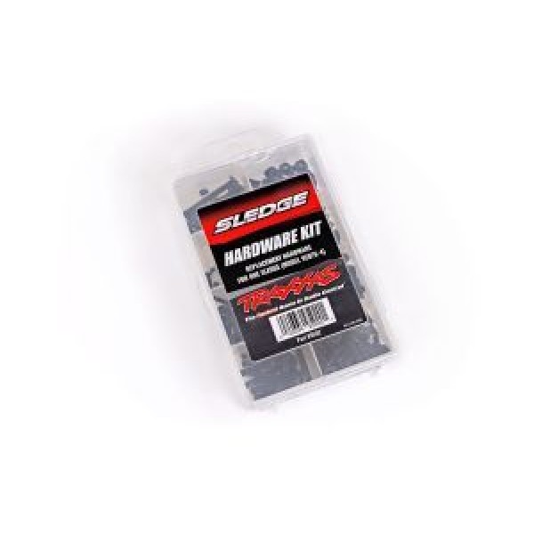 Traxxas Hardware kit, stainless steel, Sledge (contains all hardware used on Sledge)