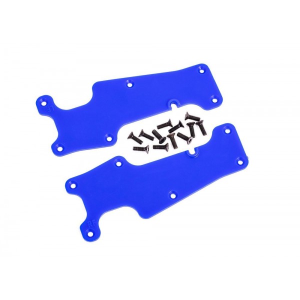 Traxxas SUSPENSION ARM COVER FRNT L/R BLUE
