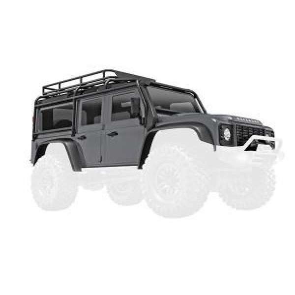 Traxxas BODY TRX-4M DEFENDER SILVER