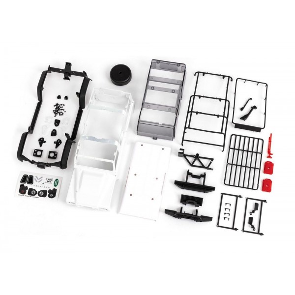 Traxxas BODY TRX-4M DEFENDER WHITE