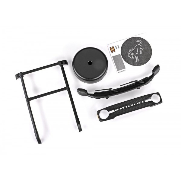 Traxxas ROOF RACK/TIRE CVR 9711 BODY
