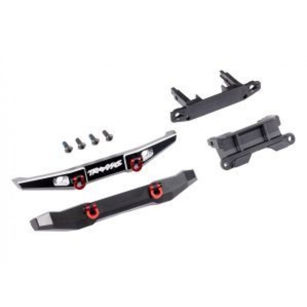 Traxxas BUMPER FRONT (1) REAR (1) ALUM