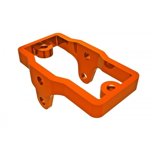 Traxxas Servo mount, 6061-T6 aluminum (orange-anodized)