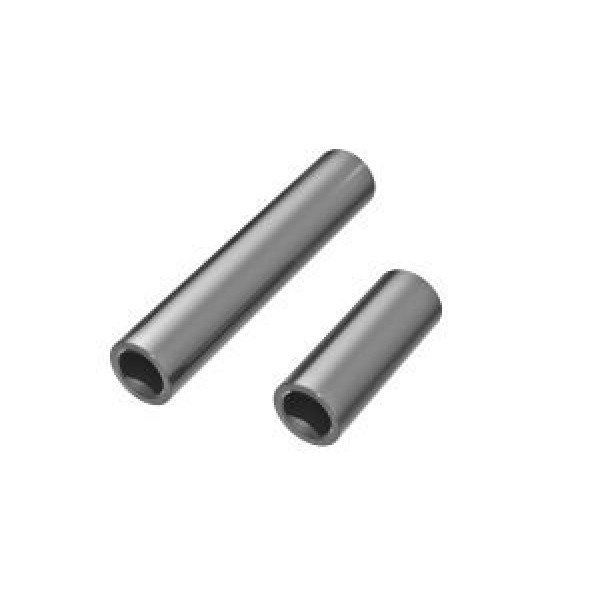 Traxxas Driveshafts, center, female, 6061-T6 aluminum (dark titanium-anodized)  TITAN