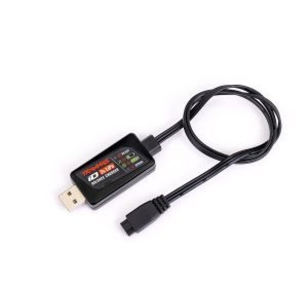 Traxxas Charger, iD Balance, USB (2-cell 7.4 volt LiPo with iD connector only)
