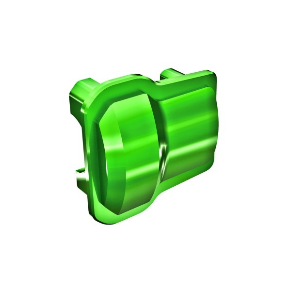 Traxxas 6061-T6 Green-Anodized Aluminum Axle Cover (2)/ 1.6x12mm BCS (with threadlock) (8)