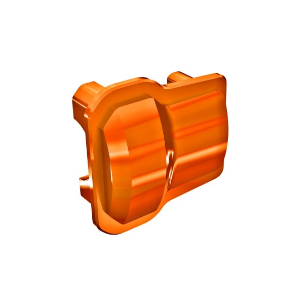 Traxxas 6061-T6 Orange-Anodized Aluminum Axle Cover (2) / 1.6x12mm BCS (with threadlock) (8)