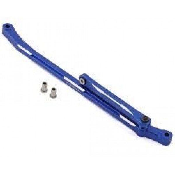 Treal Hobby Losi LMT Aluminum Steering Linkage (Blue)