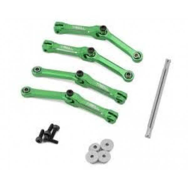 Treal Hobby Losi Mini LMT Aluminum Sway Bars & Torsional Set (Green)