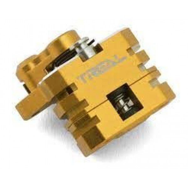 Treal Hobby Losi Promoto MX CNC Aluminum Front Brake Caliper w/Pads (Gold)