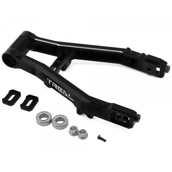 Treal Hobby Losi Promoto Adjustable CNC Aluminum Swingarm (Black)